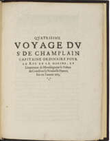 Quatriesme Voyage du Sr de Champlain