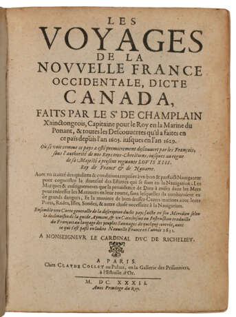 Les Voyages de la Nouvelle France occidentale ... Iusques en l`an 1629 - Foto 3