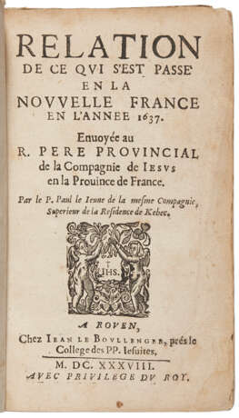 Jesuit Relations of New France - photo 5
