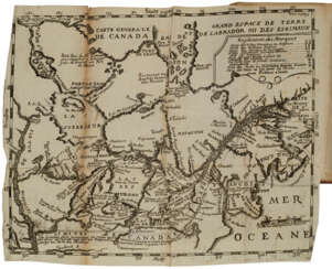 Nouveaux Voyages de Mr Le Baron de Lahontan dans L&#39;Amerique Septentrionale [and:] Memoires de l&#39;Amerique septentrionale, ou la suite des voyages