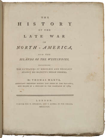 The History of the Late War in North-America - photo 3