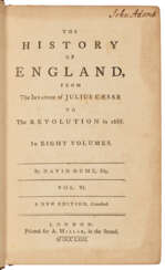 John Adams&#39;s own, signed copy
