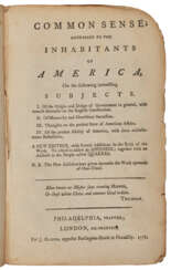 The first English edition of Common Sense