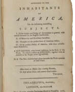 Thomas Paine. The first English edition of Common Sense