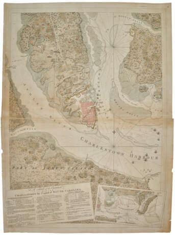 A Sketch of the Operations before Charlestown the Capital of South Carolina - Foto 1