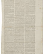 Abraham Lincoln. A same day broadside printing of his first Inaugural Address