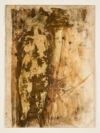 Joseph Beuys. Frau mit Filterbeutel und Futterkrippe - Foto 1