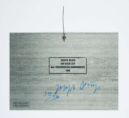 Joseph Beuys. EIN-STEIN-ZEIT - photo 2