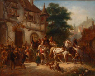 BRAUN, Reinhold zugeschrieben: Dorffest