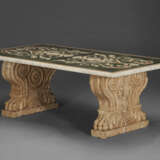 AN ITALIAN INLAID MARBLE LOW TABLE - photo 1