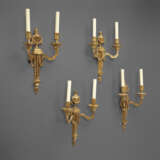 TWO PAIRS OF LATE LOUIS XV ORMOLU TWO-BRANCH WALL-LIGHTS - photo 2