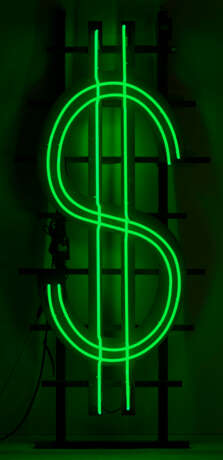 A NEON '$' SIGN - photo 1