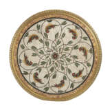 A MICROMOSAIC PLAQUE ON GILTWOOD AND GESSO BASE - photo 3