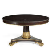 A GEORGE IV STYLE MAHOGANY AND PARCEL-GILT CENTER TABLE - фото 3