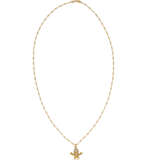 CHROME HEARTS DIAMOND AND GOLD SKULL PENDANT-NECKLACE - Foto 1