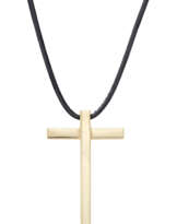 GUCCI GOLD CROSS PENDANT