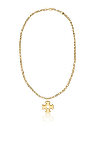 THEO FENNELL GOLD CROSS PENDANT - photo 1