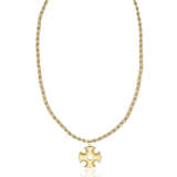 THEO FENNELL GOLD CROSS PENDANT - фото 1
