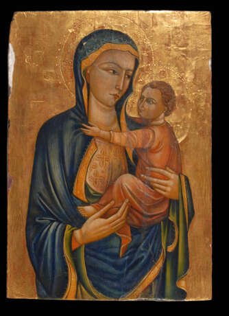 Ikone mit Maria und Kind. - Foto 1