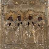 Ikone mit vier Heiligen. - photo 1