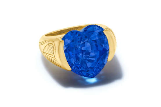 CARTIER SAPPHIRE RING - фото 1