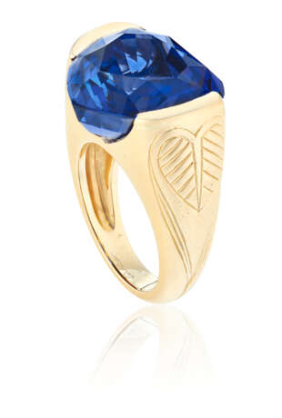 CARTIER SAPPHIRE RING - фото 3