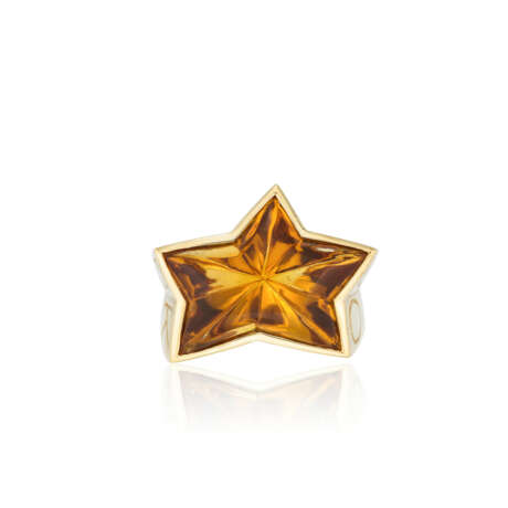 STEPHEN WEBSTER CITRINE AND GOLD RING - photo 2