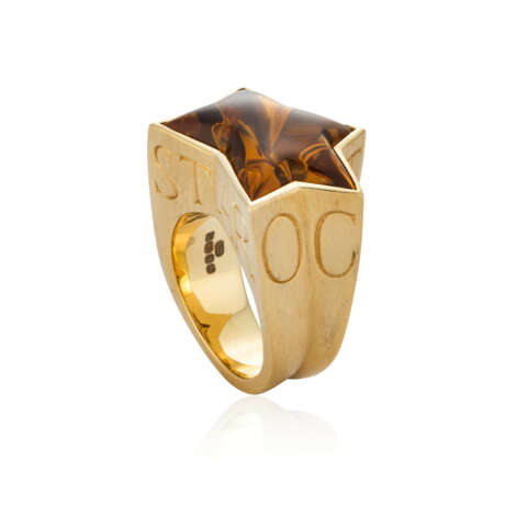 STEPHEN WEBSTER CITRINE AND GOLD RING - photo 3