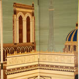 A SYCAMORE, BURR ASH AND MARQUETRY FOUR-FOLD PARISIAN ARCHITECTURAL SCREEN - Foto 6