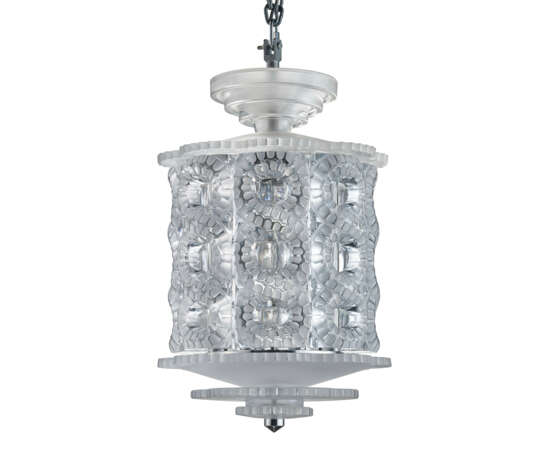 A PAIR OF LALIQUE GLASS `SEVILLE` CEILING LIGHTS - photo 3