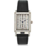 VACHERON CONSTANTIN. AN 18K WHITE GOLD AND DIAMOND-SET RECTANGULAR WRISTWATCH WITH CONCEALED DIAL - фото 2