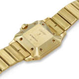 CARTIER. AN 18K GOLD AUTOMATIC WRISTWATCH WITH AFTERMARKET DIAMOND SETTINGS - photo 3