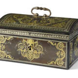 A LOUIS XIV BOULLE BRASS AND PEWTER-INLAID TORTOISESHELL CASKET - photo 1