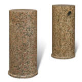 A PAIR OF ITALIAN ASWAN GRANITE COLUMNS - photo 1