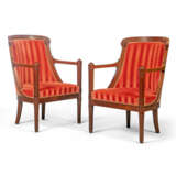 A PAIR OF EMPIRE MAHOGANY FAUTEUILS - photo 2