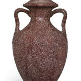 A ROMAN PORPHYRY AMPHORA WITH LID - фото 3