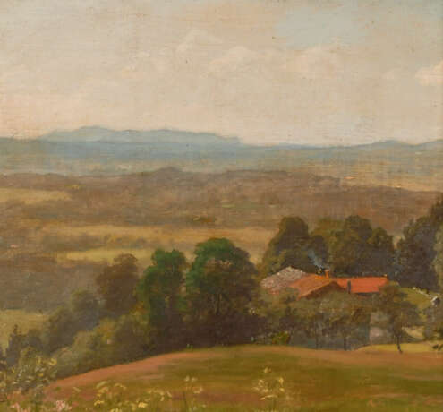 Landschaftsmaler Ende 19. Jahrhundert - Foto 1