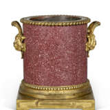 A FRENCH ORMOLU-MOUNTED IMPERIAL PORPHYRY CACHE-POT - photo 1