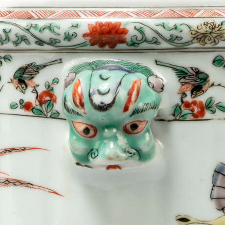 A CHINESE FAMILLE VERTE WINE COOLER - Foto 6