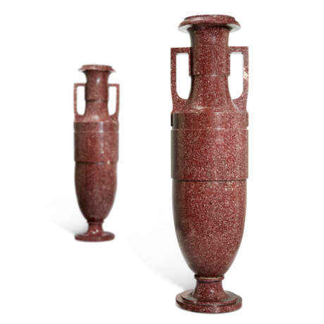 A PAIR OF ITALIAN IMPERIAL PORPHYRY VASES - photo 3