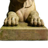 A REGENCY COADE STONE MODEL OF A RECUMBENT LIONESS - фото 6