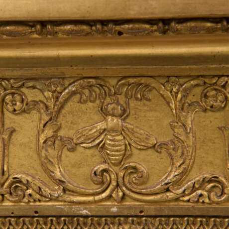 AN EMPIRE GILTWOOD PICTURE FRAME - Foto 3