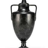 AN ITALIAN `NERO DI BELGIO` TWO-HANDLED AMPHORA - фото 1