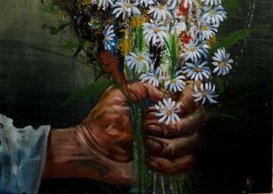 Flowers for you! oil on ca Réalisme Romanticism Ukraine 2024 - photo 2
