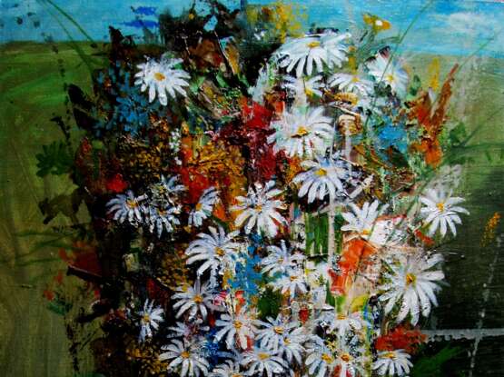 Flowers for you! oil on ca Realismus Romanticism Ukraine 2024 - Foto 3