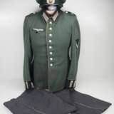 WehrmachTiefe: Uniformensemble eines Gefreiten des (braunschweigschen) Infanterie-Regiment 17. - Foto 1