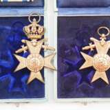 Bayern: Militär-Verdienstkreuz, 3. Klasse mit Krone und Schwertern / 3. Klasse mit Schwertern, im Etui. - Foto 3