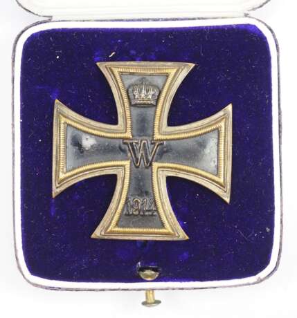 Preussen: Eisernes Kreuz, 1914, 1. Klasse, im Etui. - фото 1