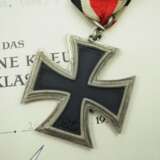 Eisernes Kreuz, 1939, 2. Klasse mit Urkunde für einen Funker der 1./ Nachr. Abt. (mot.) 3. - photo 4