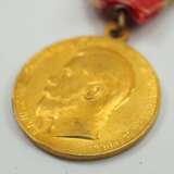 Russland: Verdienstmedaille, Nikolaus II., in Gold. - фото 2